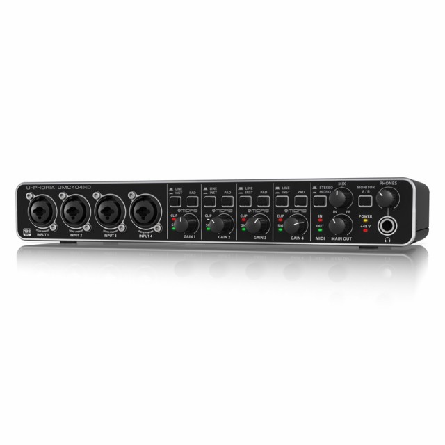 ベリンガー BEHRINGER UMC404HD U-PHORIA オーディオインターフェース