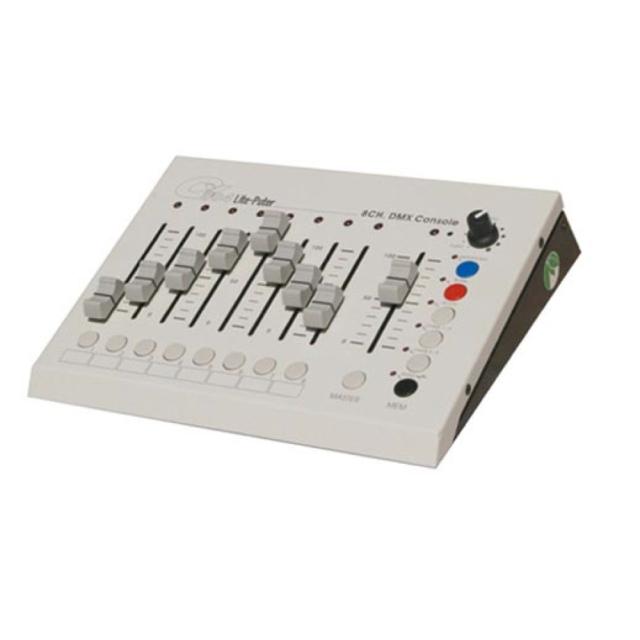 Lite-Puter 簡易調光卓 8ch DMXコントローラー CX-804 LitePuter CX-804 DMXコントローラー 調光卓 【公式通販】