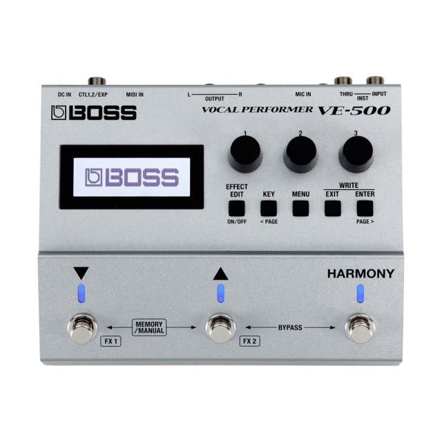 予約受付中】 BOSS VE-500 Vocal Performer ボーカルエフェクター 