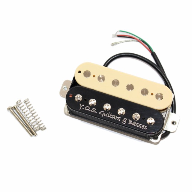 Y.O.S.ギター工房 Smoggy Pickup Humbucker Bridge Zebra-