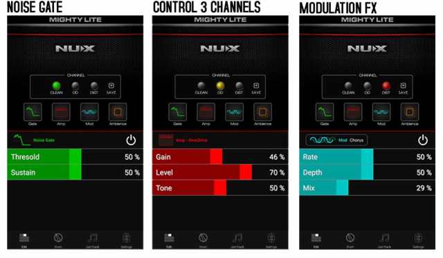 NUX Mighty Lite BT NMLBT 小型ギターアンプ コンボ モデリングアンプの通販はau PAY マーケット -  chuya-online