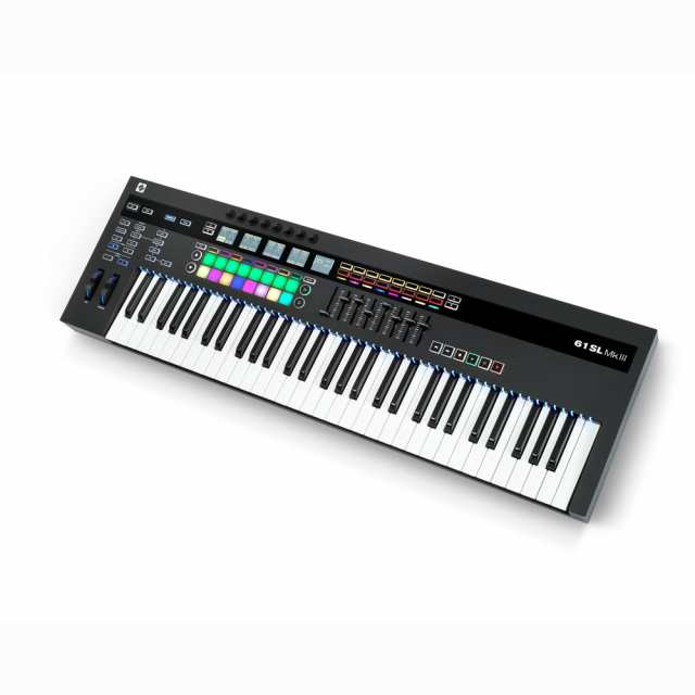 Novation 61sl Mkiii 8トラックシーケンサー搭載 Midiキーボード 61鍵盤仕様の通販はau Pay マーケット Chuya Online