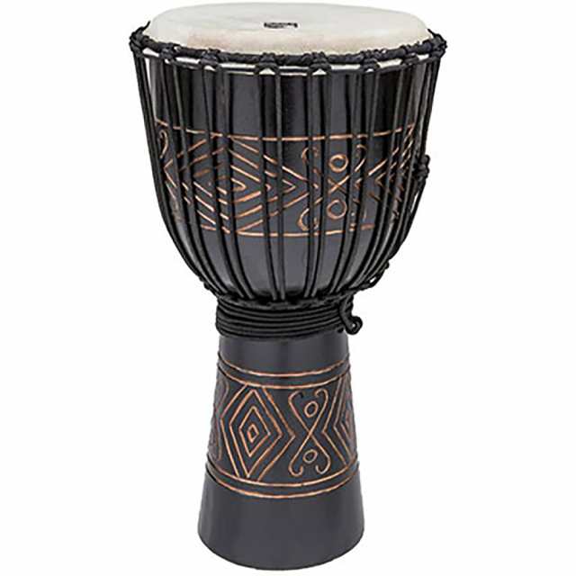 TOCA TSSDJ-LBO Street Series Carved Djembe-Black Onyx-Large ジャンベ ラージサイズ ブラックオニキス