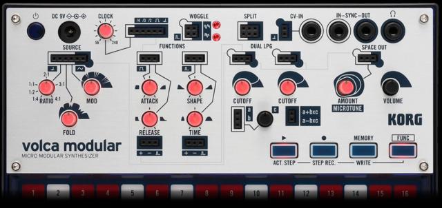 KORG volca modular マイクロモジュラーシンセサイザーの通販はau PAY 