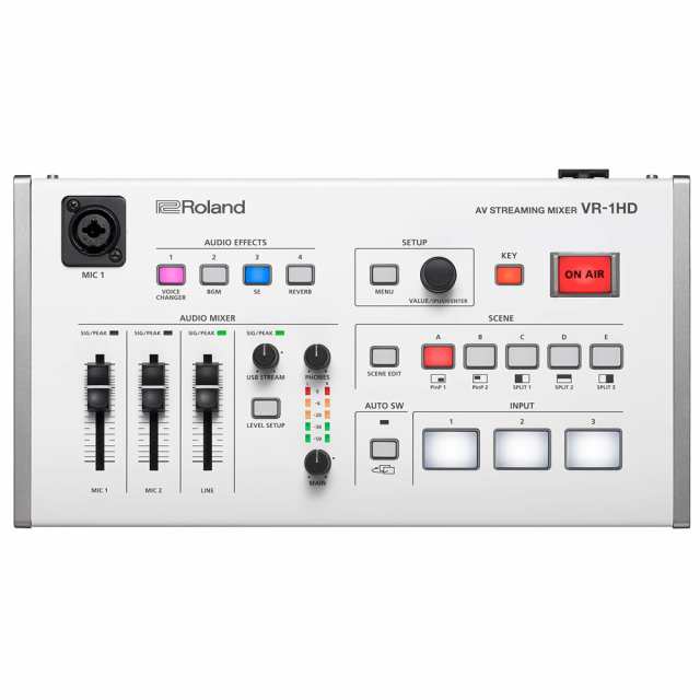 ローランド ROLAND VR-1HD AV STREAMING MIXER AVミキサー 非常に良い