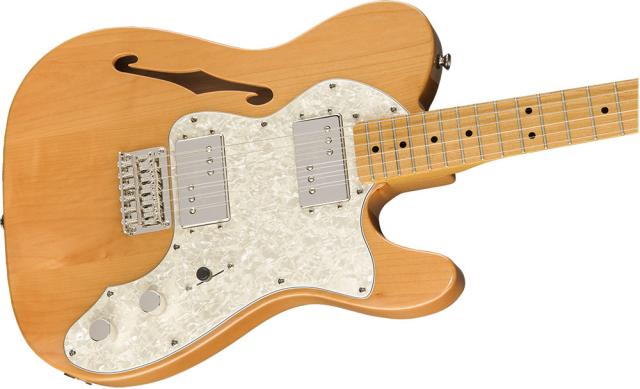 スクワイヤー/スクワイア Squier Classic Vibe ’70s Telecaster Thinline NAT MN エレキギター_2