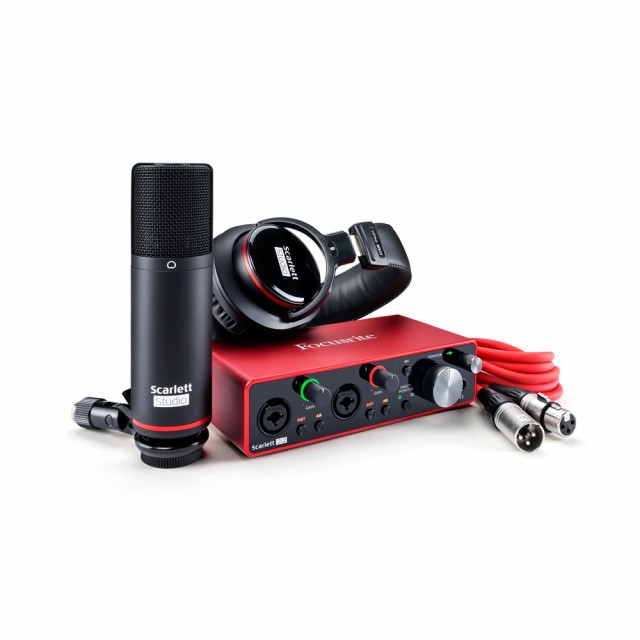 売りファッション Focusrite Scarlett 2i2 3rd Gen Studio Pack