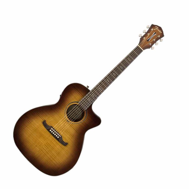 フェンダー Fender FA-345CE Auditorium Laurel Fingerboard 3-Tone Tea Burst エレクトリックアコースティックギターの通販は