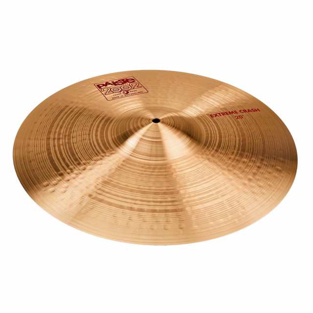 PAISTE 2002 Extreme Crash 20インチ クラッシュシンバル 人気カラーの