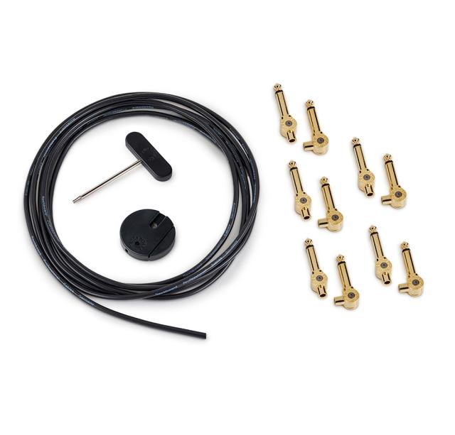 Rockboard Patchworks Set Gold ソルダーレス パッチケーブル 自作キットの通販はau Pay マーケット Chuya Online