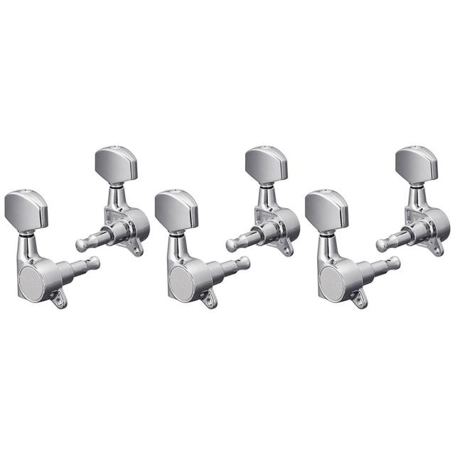 SCUD 07202CS 3+3 クローム シャーラータイプ ギターペグの通販は 5,459円