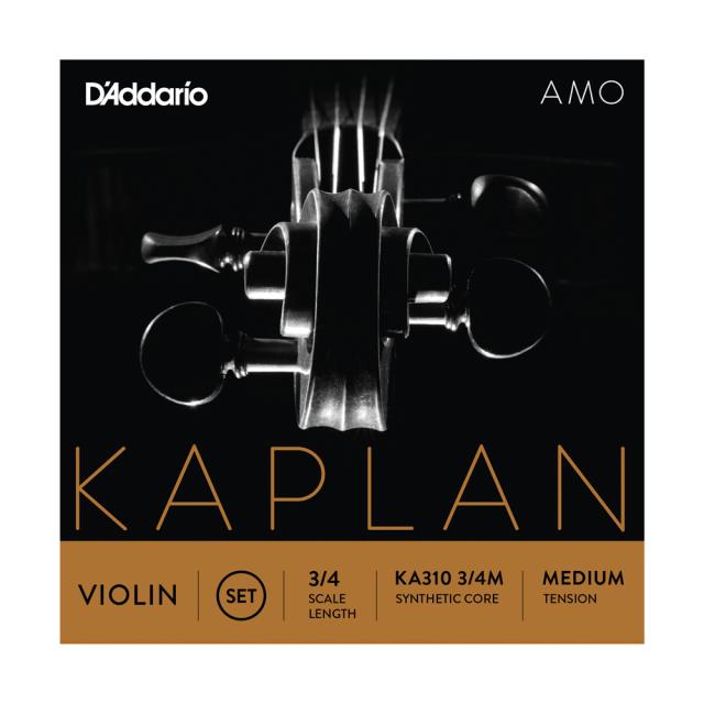 ダダリオ D’Addario KA310 1/4M Kaplan Amo Violin String Set 1/4 Scale Medium Tension　バイオリン弦セット 1/4スケール