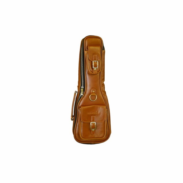 ウクレレ コンサートサイズ用 ソフトケース Kavaborg Leather Ukulele bag UKLL-200 23inch