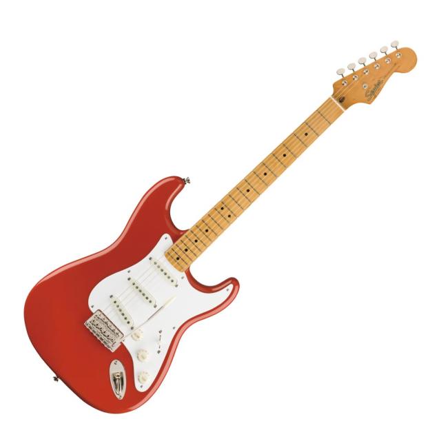 Squier Classic Vibe '50s Stratocaster MN FRD エレキギターの通販は
