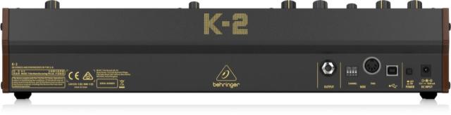 ベリンガー BEHRINGER K-2 アナログセミモジュラーシンセサイザー