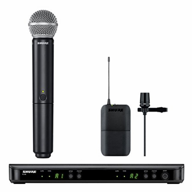 SHURE BLX1288J-CVL-JB ハンドヘルド型 ワイヤレスシステム