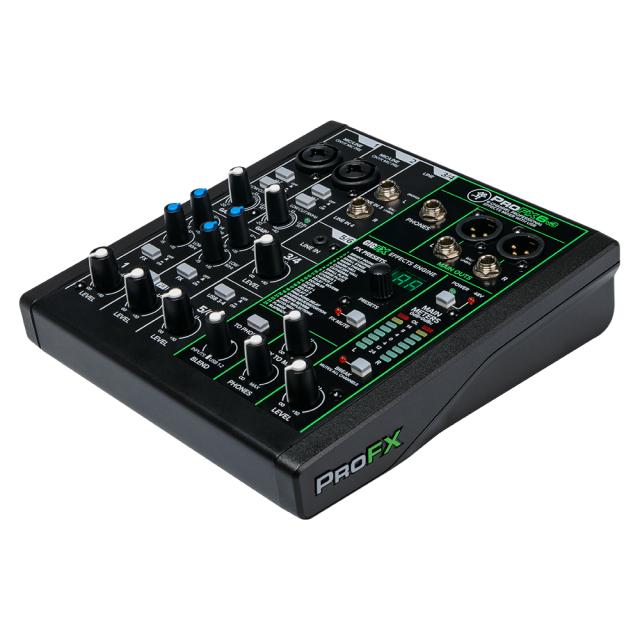 PROFX6v3 6チャンネルUSBインターフェース PROFX6V3 | 6-CHANNEL MIXER WITH EFFECT & USB | Tom Lee Music