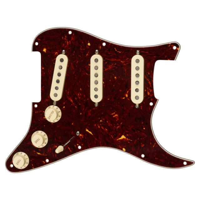Fender Pre-Wired Strat PG CS Texas Special SSS べっこう柄 配線済み ピックアップセット