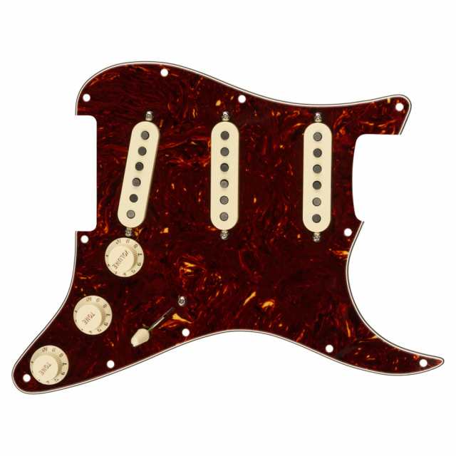 Fender Pre-Wired Strat Pickguard Tex-Mex SSS べっこう柄 配線済み ピックアップセット