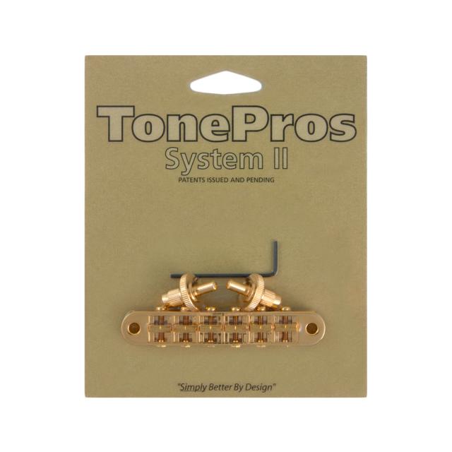 TonePros T3BP-G TonePros Standard Tuneomatic ゴールド ギター用ブリッジの通販は
