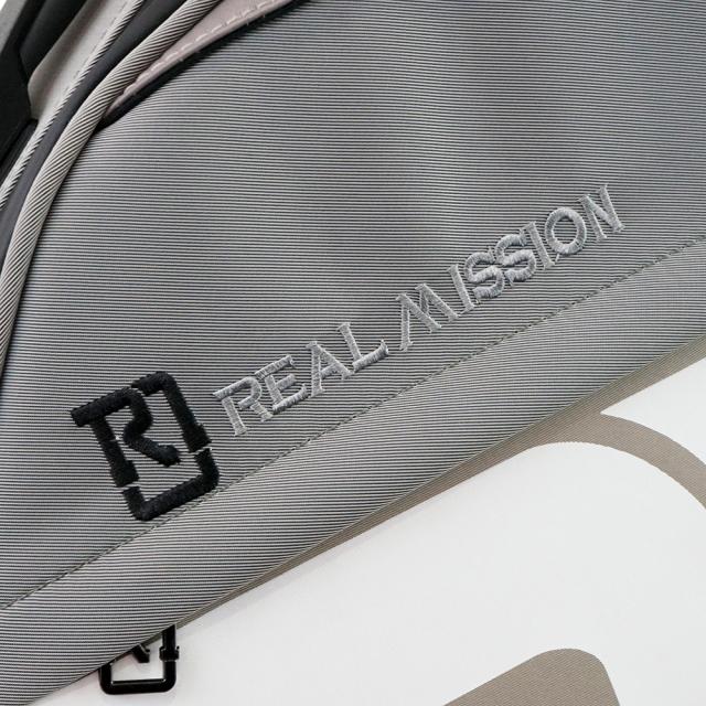 REAL MISSION Venus 01-B Gray/Beige 防水 エレキベースケース_6