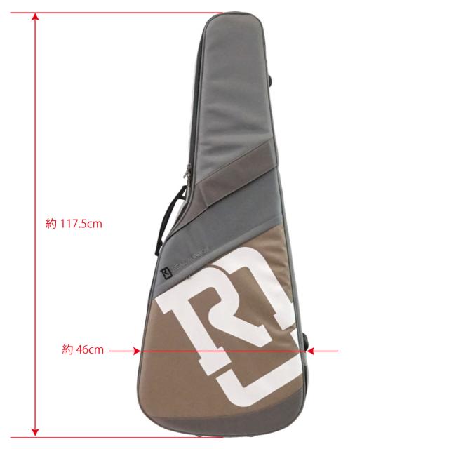 REAL MISSION Venus 01-D Gray/Beige 防水 アコースティックギターケース