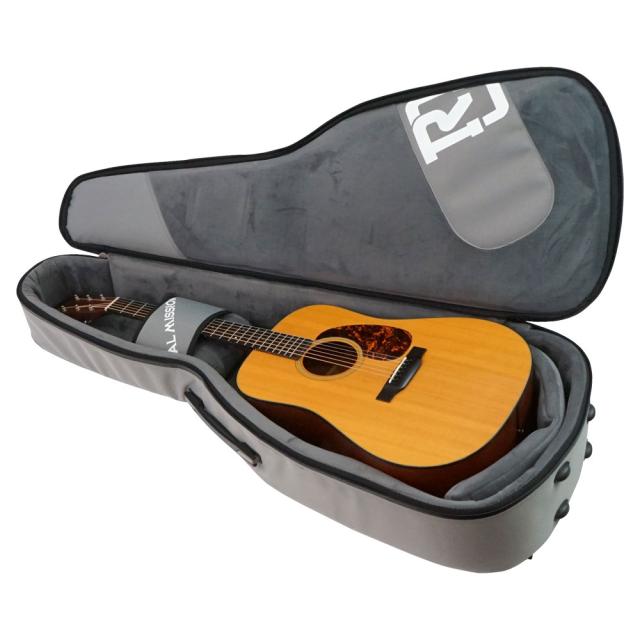 REAL MISSION Venus 01-D Gray/Beige 防水 アコースティックギターケース