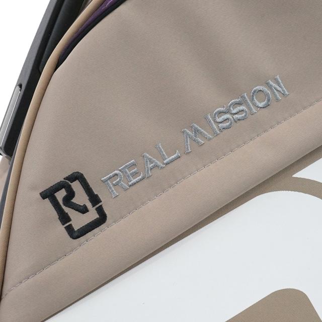 REAL MISSION Venus 04-B Beige/Purple 防水 エレキベースケース_6