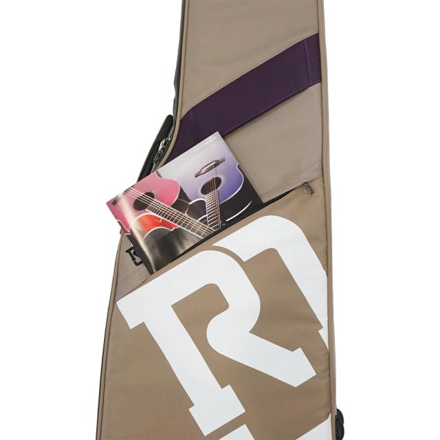 REAL MISSION Venus 04-B Beige/Purple 防水 エレキベースケース_8