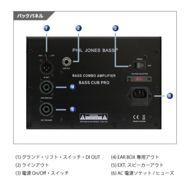 PHIL JONES BASS Bass CUB Pro White 小型ベースアンプ コンボ
