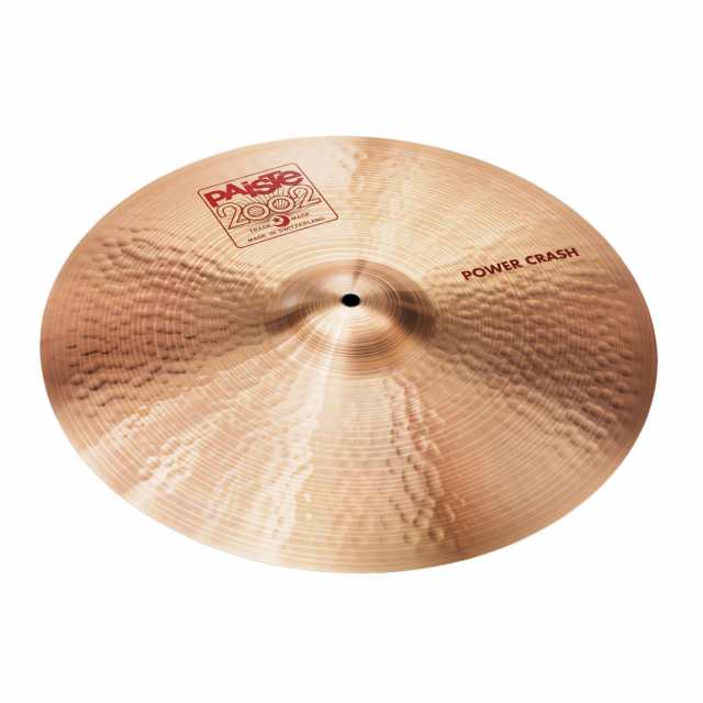 定番のお歳暮 PAISTE 2002 Power Crash 20” クラッシュシンバル PAiSTe