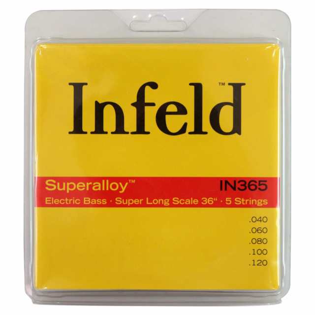 Thomastik-Infeld IN365 super long scale 36” 40-120 5弦 エレキベース弦の通販は