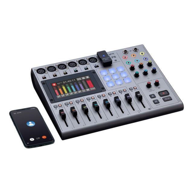 B*r様 ZOOM PodTrak P8 マルチトラックレコーダー ZOOM PodTrak P8 マルチトラック ポッドキャストレコーダー 【公式通販】