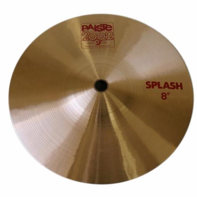 パイステ スプラッシュシンバル 8インチ 2002 Splash 8” PAISTE