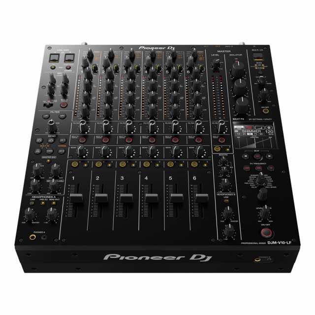 Pioneer DJ DJM-V10-LF 6channel DJ MIXER 6ch プロフェッショナルDJミキサー ロングフェーダー仕様