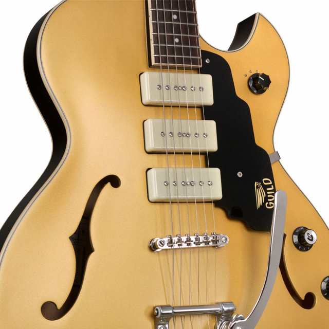 GUILD Newark St.Collection STARFIRE I JET 90 Satin Gold エレキギター