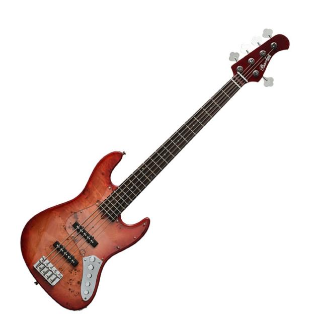 バッカス BACCHUS WJB5-BP Act RD-B 5弦 エレキベースの通販はau PAY 
