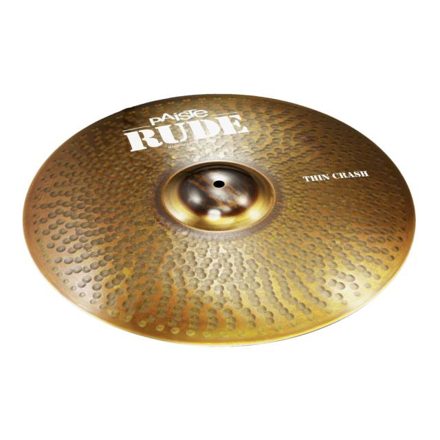 パイステ クラッシュシンバル 16インチ RUDE Thin Crash PAISTE