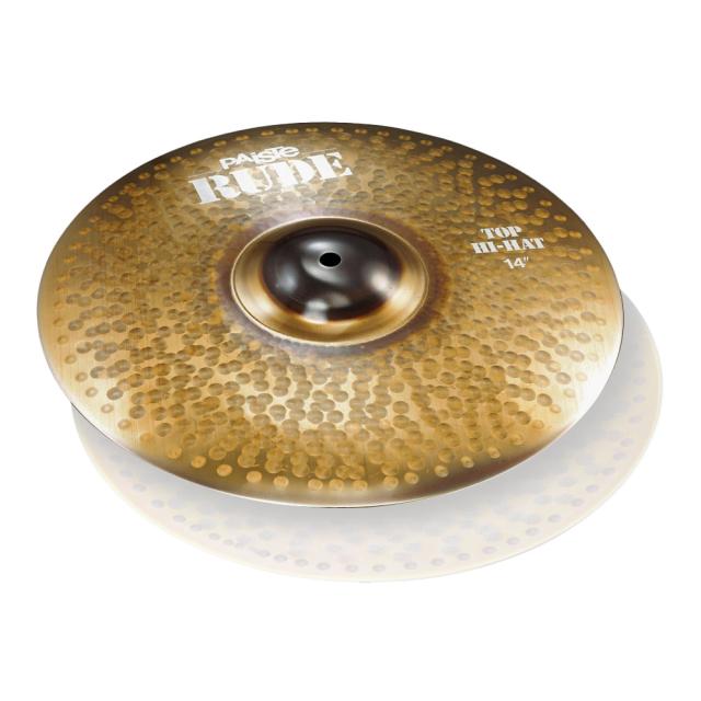 パイステ ハイハットシンバル トップ 14インチ RUDE Hi-Hat TOP 14” PAISTE