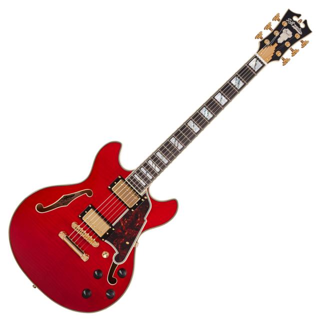 D’Angelico Excel Mini DC Trans Cherry エレキギター