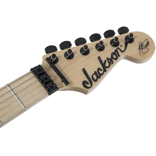 Jackson X Series Signature Adrian Smith SDXM Snow White with White Pickguard エレキギター_5