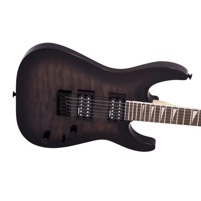 Jackson JS Series Dinky Arch Top JS32Q DKA HT Transparent Black Burst エレキギター_2