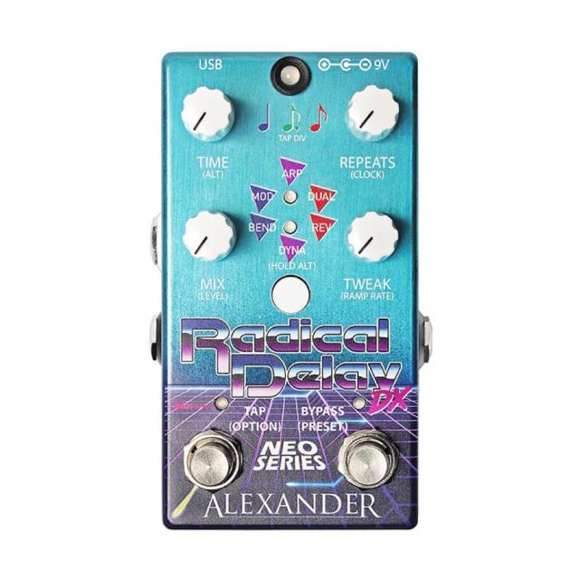 Alexander Pedals Radical Delay DX ディレイ ギターエフェクターの通販は 14,749円
