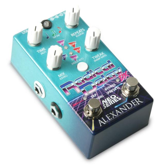 Alexander Pedals Radical Delay DX ディレイ ギターエフェクターの