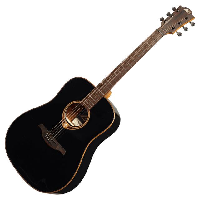 LAG アコースティックギター ブラック LAG Guitars / Tramontane 118 T118ACE-BLK Auditorium Cutaway