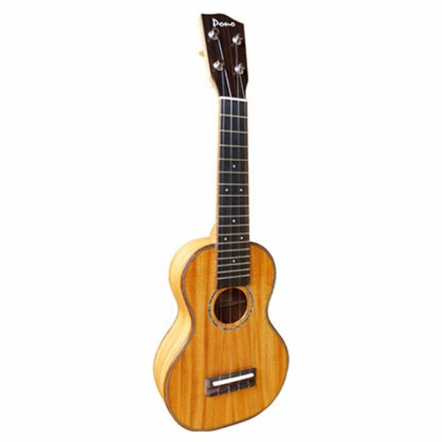 PONO MS PC Soprano W/HSC Mahogany Top ソプラノウクレレ