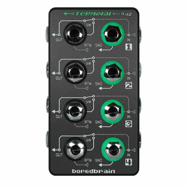 Boredbrain Music Terminal v2 パッチベイ オーディオデバイス ルーティングの通販は