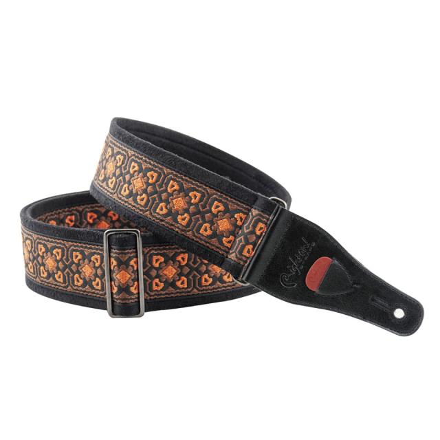 Righton! STRAPS GLASTONBURY II Black ギターストラップの通販は