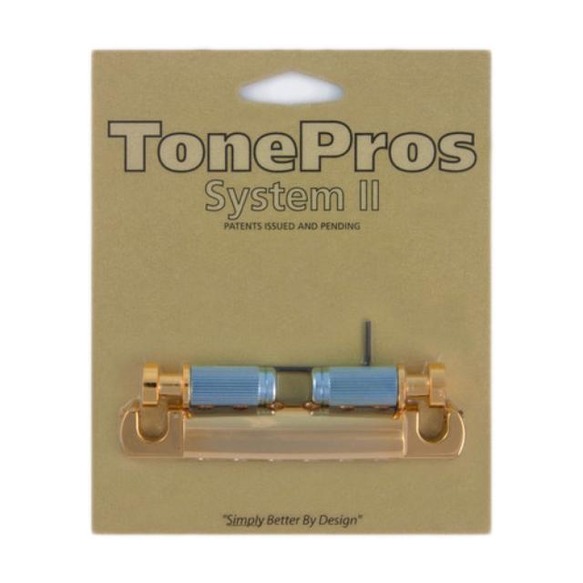 TonePros T1ZSA-G Standard Aluminum Tailpiece ゴールド ギター用テールピース