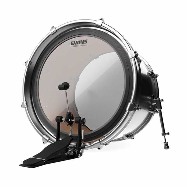 EVANS BD22EMADHW 22” EMAD Heaveweight Bass Batter Clear バスドラムヘッド